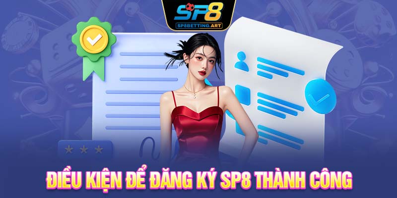 Điều kiện để đăng ký SP8 thành công