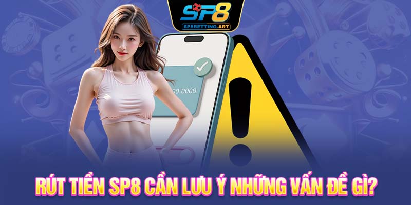 Rút tiền SP8 cần lưu ý những vấn đề gì?